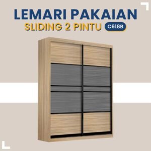 Lemari Pakaian C618 B