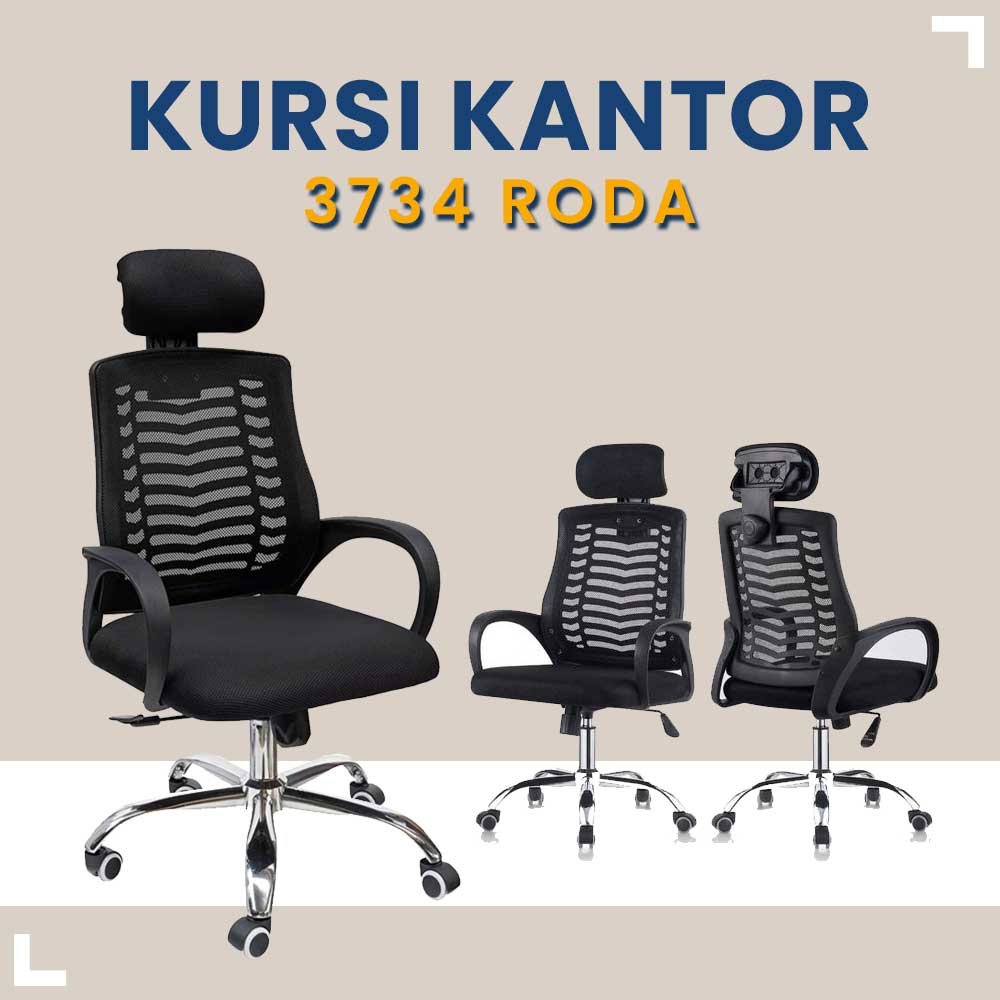 Kursi Kantor Roda 3734