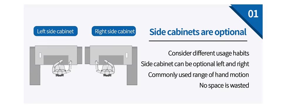 Meja Direktur A16 Series kode 75 - Image 5